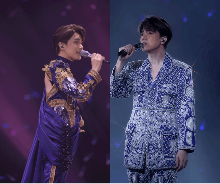 張敬軒演唱會6套精選登台靚衫大剖析 10萬粒珍珠水鑽鑲禮服閃爆全場！